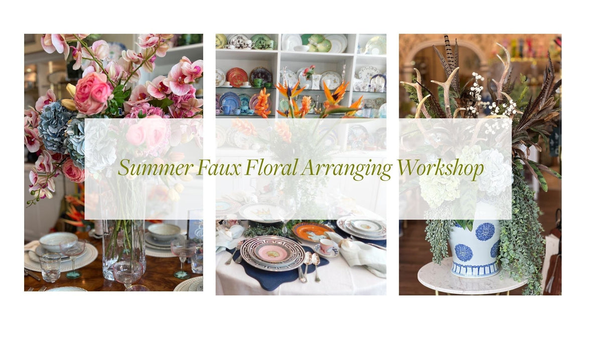 Summer Faux Floral Arranging Workshop
