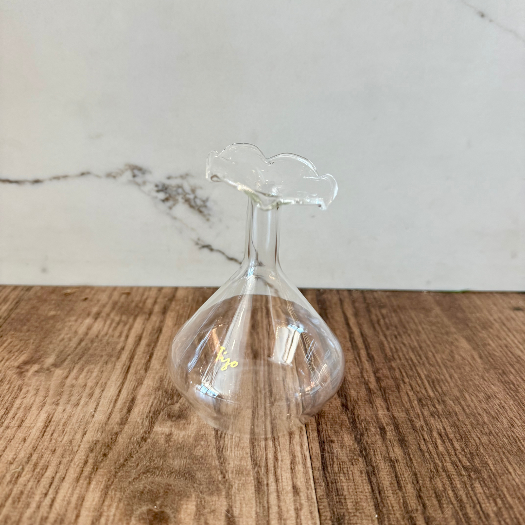 Tizo Designs Pink Angled Neck Vase Small